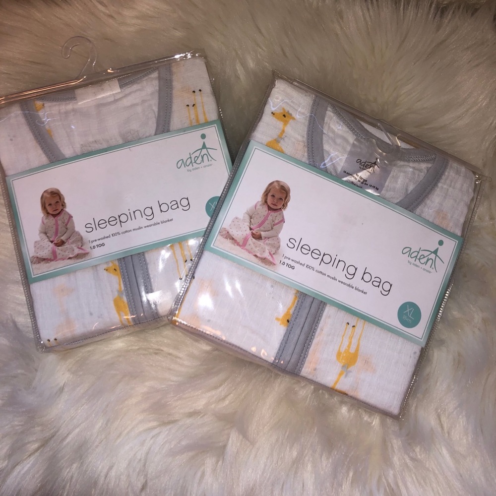 BRAND NEW Aden + Anais Sleeping Bags